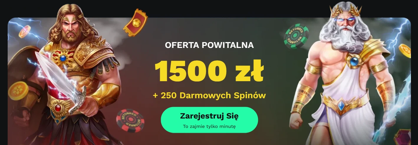 Bet on Red Bonus powitalny
